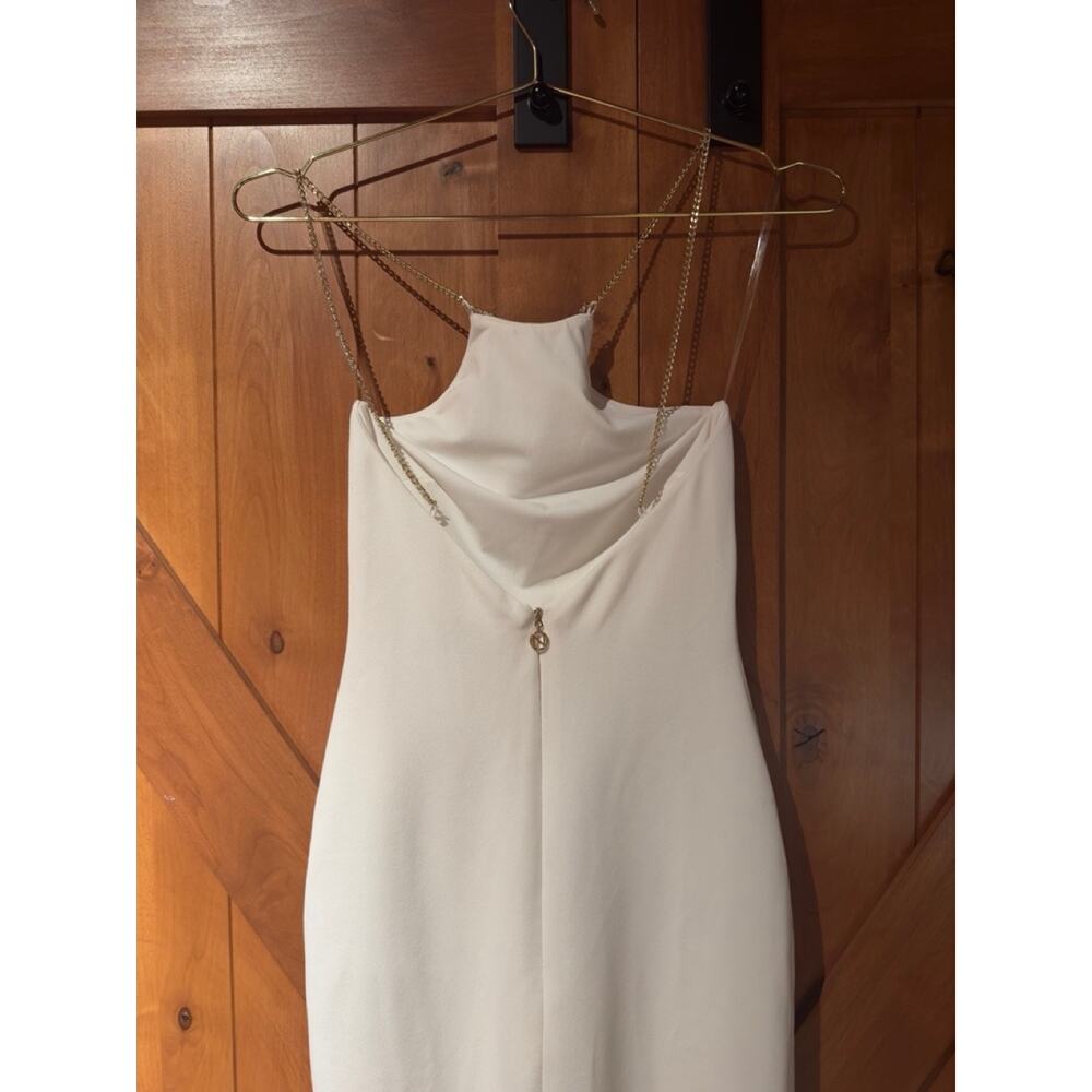 $299 Revolve Nookie Lexi Chain Gown Small NWT - Picture 11 of 16